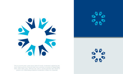 Human Resources Consulting Company, Global Community Logo.