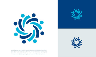 Human Resources Consulting Company, Global Community Logo.