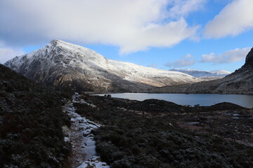 Snowdonia glyderau carneddau cwm idwal ogwen winter