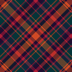 Tartan plaid pattern with dark color.