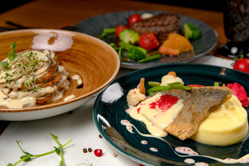 restaurant, beautiful food, delicious cuisine