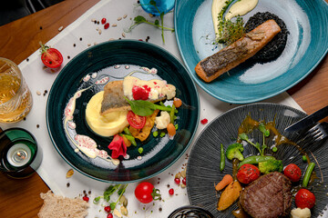restaurant, beautiful food, delicious cuisine
