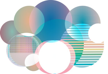 Abstract Bubble Cloud 