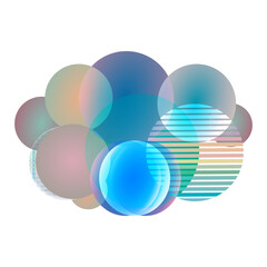 Abstract Bubble Cloud 