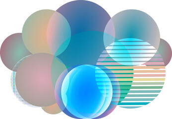 Abstract Bubble Cloud 