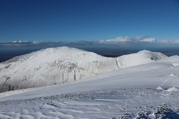 Snowdonia glyderau carneddau cwm idwal ogwen winter