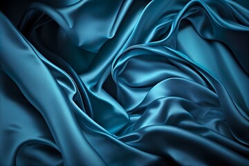 blue silk background