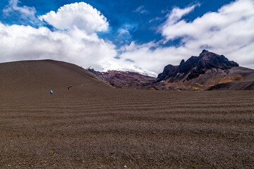 Morurco, ancient volcano of the Ecuadorian Andes