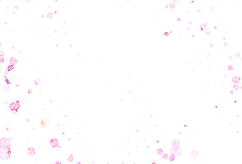 Light Purple, Pink vector template with chaotic shapes.