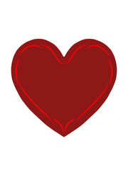 red heart