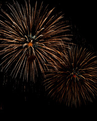 Obraz premium fireworks in the sky