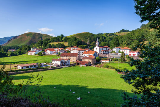 urepel village in the aldudes