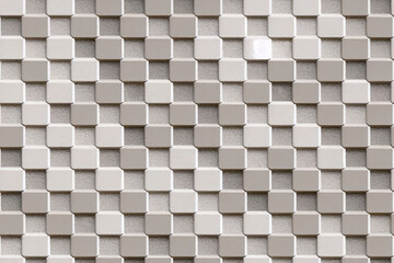 White seamless metro tiles background. illustration of a horizontal subway tile design. Generative AI