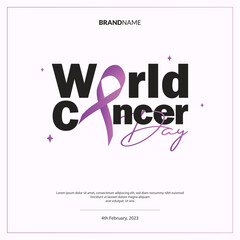 Wold Cancer Day Social Media Post