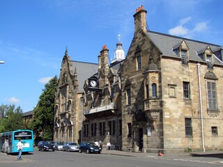 Naklejka na ściany i meble Pearce Institute/former Town Hall, Govan, Glasgow.