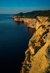 view of the coast of island-Malta
