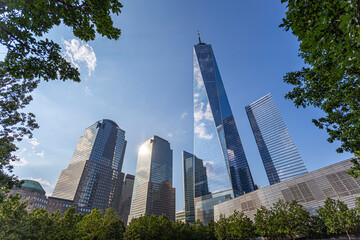 One World Trade Center, New York - obrazy, fototapety, plakaty