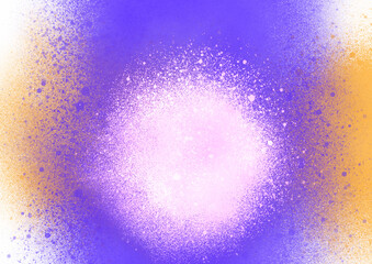 Colorful abstract background with paint splashes