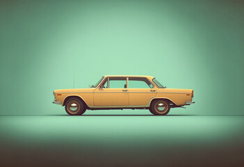Ai-Generated Render of a Minimalistic Vintage Background: A Harmonious Fusion of Classic and Modern Aesthetics