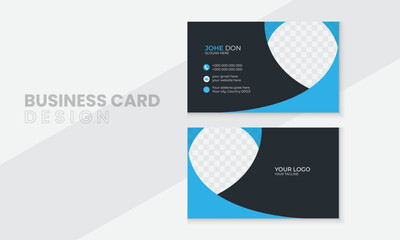 Corporate business card design template, Modern business card design template, visiting card, business card template.