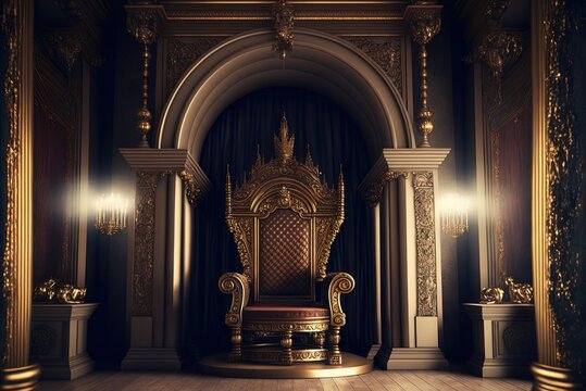 King chair online throne