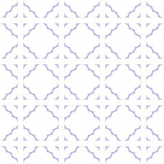 Fototapeta premium seamless white victorian geometric pattern with mosaic ornament