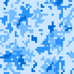 Camouflage military pixel