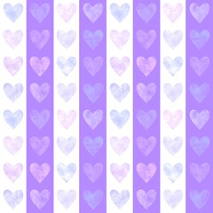 Valentines hearts cartoon pattern for wrapping and kids clothes print and fabrics and gift box