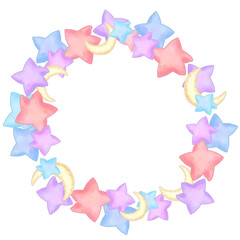 drawing of plush textile toys. High quality photo