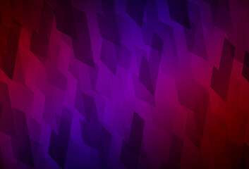 Obraz premium Dark Blue, Red vector texture in rectangular style.