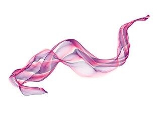 Transparent smoke, colored air plume. Fantastic plastic hi-tech futuristic abstract technology layout. Futuristic art. Png