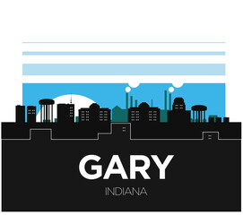 Gary Indiana Skyline