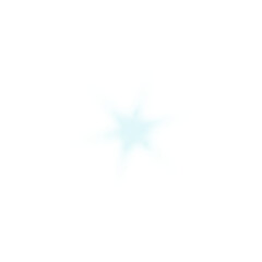 Obraz premium Transparent bright star isolated. Sparkling realistic white, light effect. Glitter or sparkle. Glowing flashing shine. Flickering glare, flare. png.