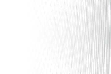 Obraz premium Abstract white and gray color, modern design stripes background. Vector illustration. 