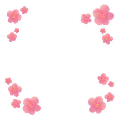 梅いっぱいフレーム