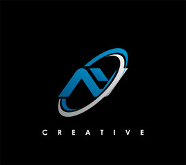 AY Letter Initial Logo Design Template Vector Illustration