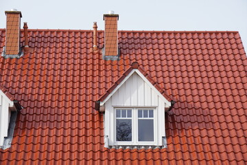 Dachgaube mit Fenster