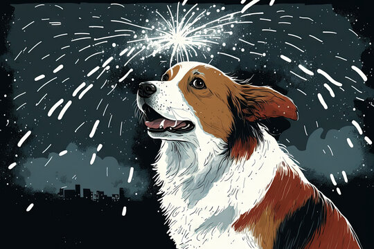 Help your dog overcome their fear of thunderstorms, fireworks, and firecrackers as New Year's Eve draws near. Generative AI
