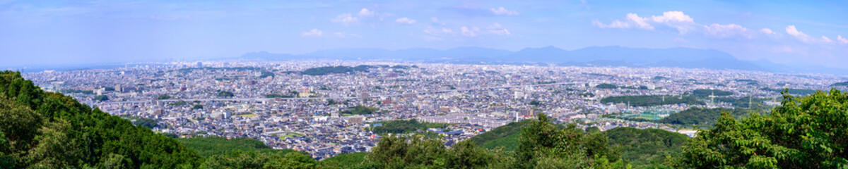 都市景観「美しい絶景の福岡市パノラマ風景」
Urban landscape 