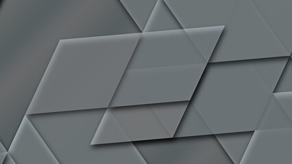 Illustration of a gray background with geometric shapes and added effects
