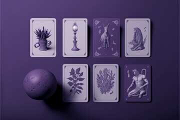 Ultra realistic tarot deck generated by artificial intelligence