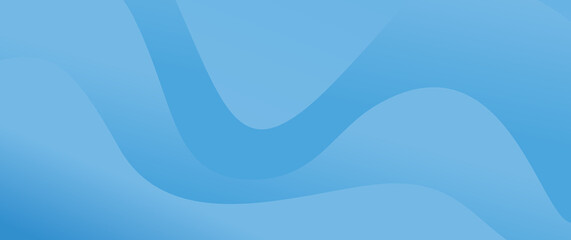 Fototapeta premium blue wave gradation for cover banner background vector illustration. modern banner background