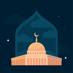 muslim mosque facade