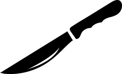 Knife icon vector, flat design vector trendy style on white background..eps