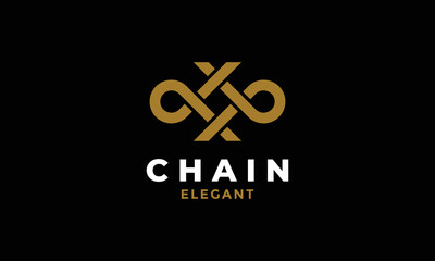 Logo minimalis network frienship and business