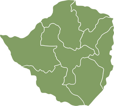 recommend clip art: doodle freehand drawing of zimbabwe map.