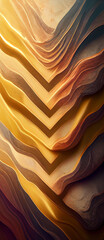 Beautiful vibrant gold colors pattern gradient abstract graphic design wallpaper background