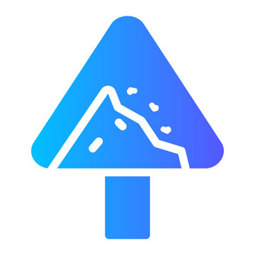 Falling Gradient Icon