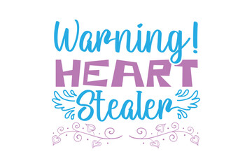 Happy valentines day lettering