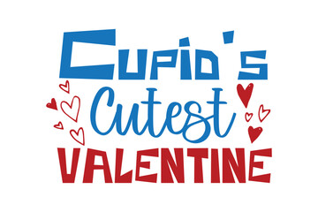 Happy valentines day lettering